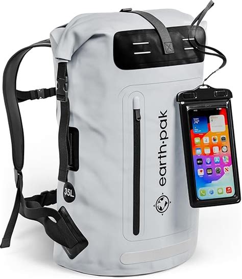 waterproof backpack for paddle boarding.